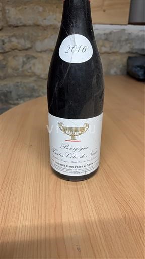 Borgogna Non specificato Domaine Gros Frère et Sœur 2016