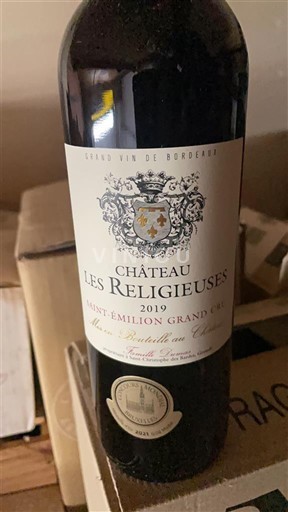 Bordeaux Saint-Émilion Grand Cru Grand Cru Château Les Religieuses 2019