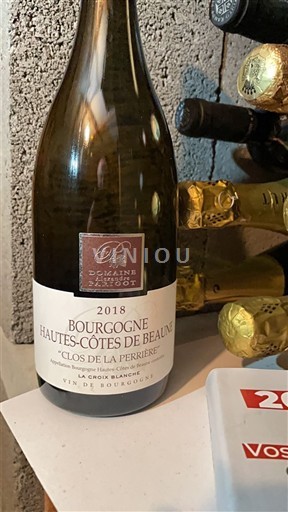 Bourgondië Côte de Beaune Villages Domaine Alexandre Parigot Clos de la Perrière 2018