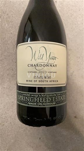 Valle del Breede Robertson Springfield Estate Wild Yeast Chardonnay 2023