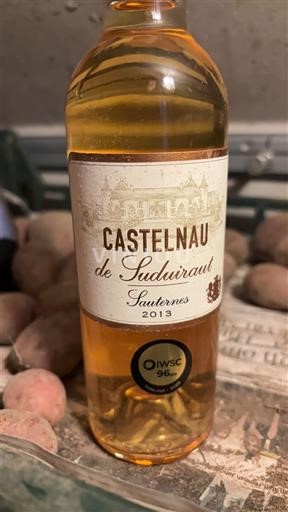 Bordeaux Sauternes Castelnau de Suduiraut 2013