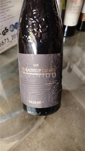 Valle del Rodano Châteauneuf-du-Pape Château Neuf du Pape Palais d'Été 2018