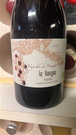 Valle della Loira Anjou Vignoble du Paradis le Verger 2022