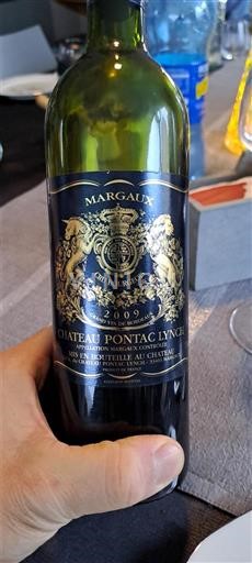 Bordeaux Margaux Château Pontac Lynch 2009