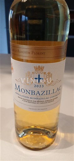 Sydväst Monbazillac Comte d'Augustin Florent 2023