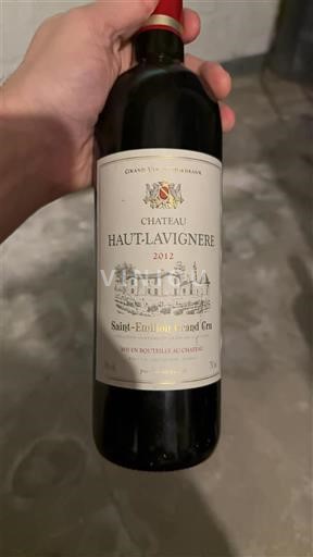 Burdeos Saint-Émilion Gran Cru Grand Cru Château Hautlavignere 2012