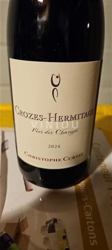 Rhône Valley Crozes-Hermitage Christophe Curtat Fées des Champs 2024