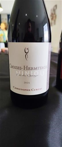 Thung lũng Rhône Crozes-hermitage Christophe Curtat Fées des Champs 2024