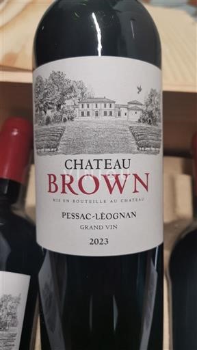 Bordéus Pessac-Léognan Château Brown 2023