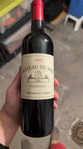 Burdeos Pomerol Château Sales 2022
