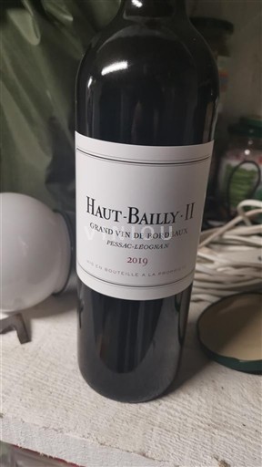 Bordeaux Pessac-Léognan Haut-Bailly II 2019