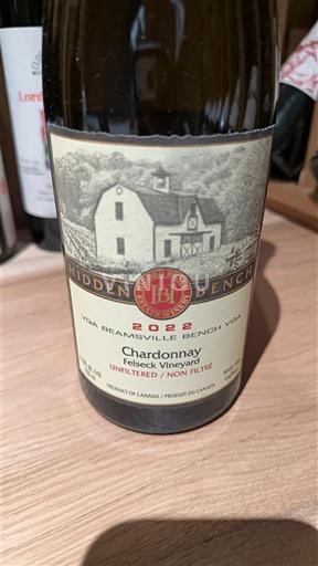 Ontario Beamsville Bench Hidden Bench Felseck Vineyard 2022
