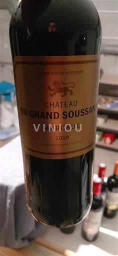 Bordeaux Margaux Château Grand Soussans 2019