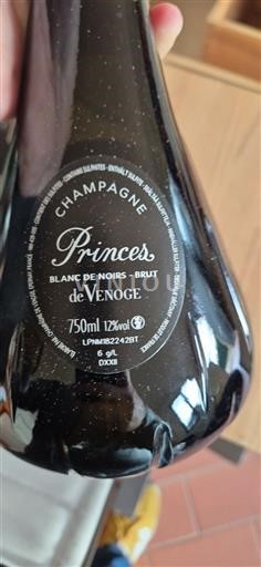 Champagne Sâm-panh De Venoge Princes Blanc de Noirs Brut Không niên vụ