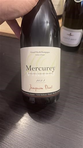 Burgundi Mercurey Joaquim Dias 2023