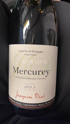 Burgundy Mercurey Joaquim Dias 2023