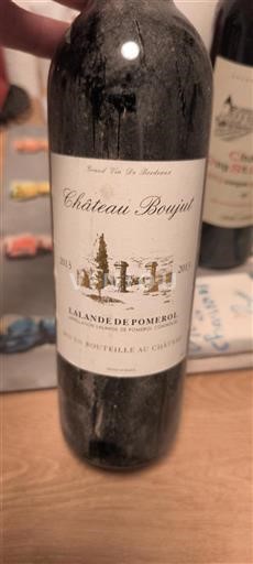 Bordeaux Lalande-de-Pomerol Château Boujut 2015