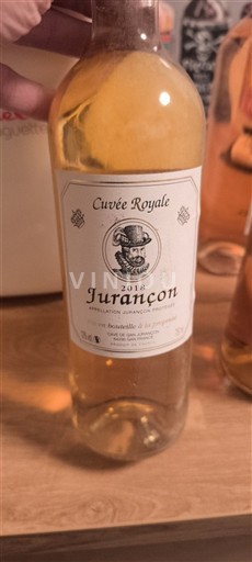Jihozápad Jurançon Cuvée Royale Royale 2018