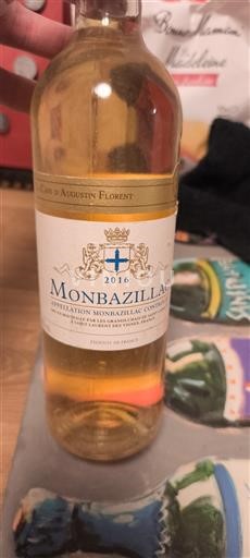 Vin Blanc liquoreux Cave d'Augustin Florent 2016 France Sud-Ouest Monbazillac AOC