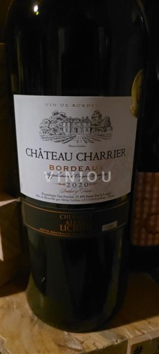 Bordeaux Château Charrier 2020
