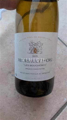 Burgund Meursault Premier Cru Jean-Félix de Bouthéran Les Bouchères 2019