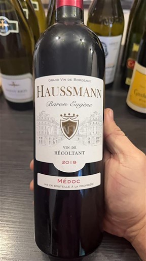 Bordeaux Médoc Haussmann Baron Eugène 2019