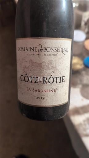 Valle del Ródano Côte-rôtie Domaine Bonserine La Sarrasine 2012