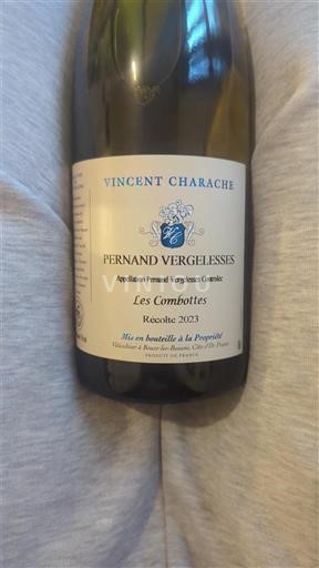Borgogna Pernand-Vergelesses Vincent Charache Les Combottes 2023