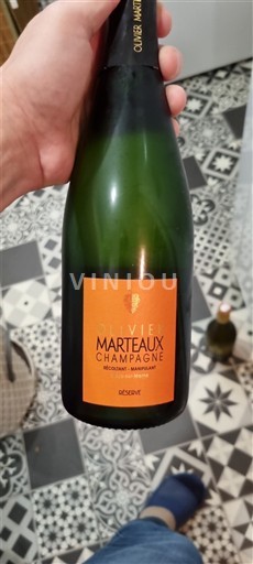 Champagne Sâm-panh Olivier Marteaux Réserve Không niên vụ