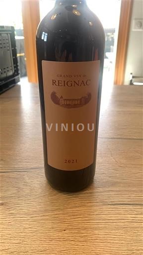 Bordeaux Bordeaux Supérieur Reignac Grand Vin de Reignac 2021