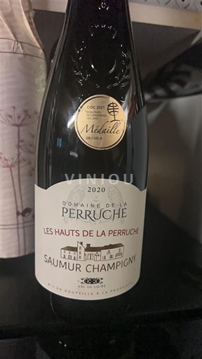 Loiren laakso Saumur-champigny Domaine La Perruche Les Hauts de la Perruche 2020