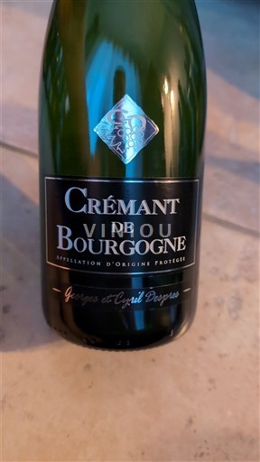 Bourgogne Crémant de Bourgogne Georges et Cyril Despres Ikke årgangsbestemt