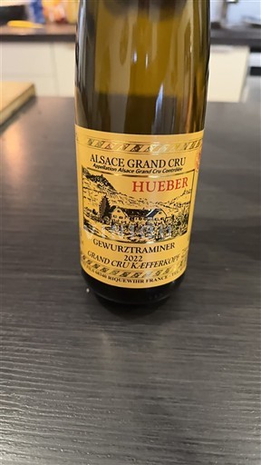 Alsace Gewurztraminer Grand Cru Hueber 2022
