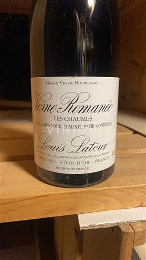 Bourgogne Vosne-romanée Premier Cru Louis Latour Les Chaumes Non Millésimé