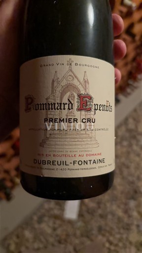 Burgundsko Pommard Premier Cru Dubreuil-Fontaine Pommard Epenots 2017