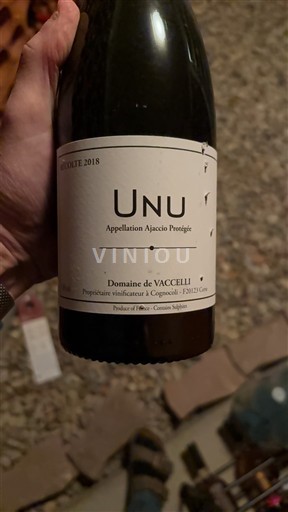 Corsica Ajaccio Domaine Vaccelli UNU 2018