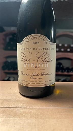 Bourgogne Viré-clessé Domaine André Bonhomme Vieilles Vignes 2023