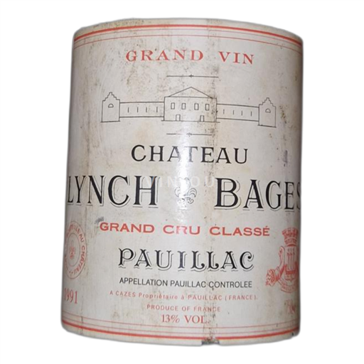 Bordeaux Pauillac Château Lynch-Bages 1991