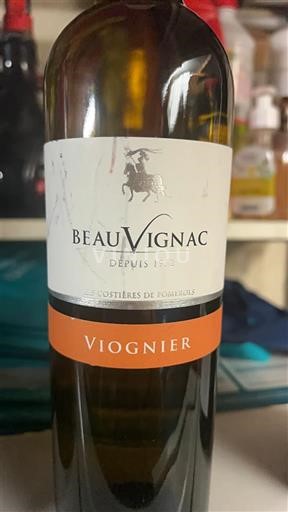 Languedoc e Roussillon Pays d'oc Beauvignac Viognier 2022