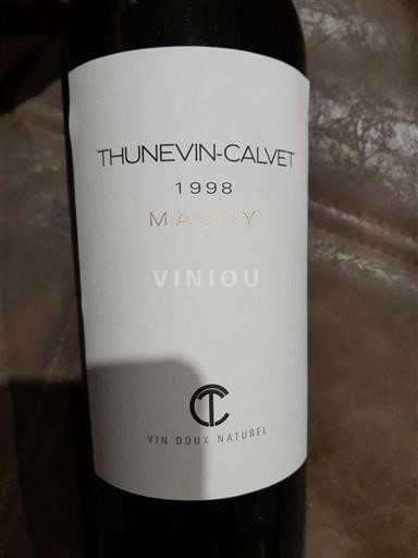 Roussillon Maury Thunevin-Calvet 1998
