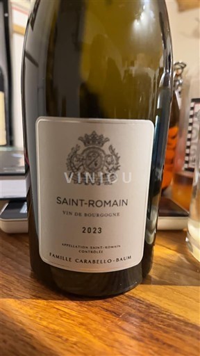 Bourgondië Saint-Romain Famille Carabello-Baum 2023