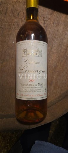 Bordeaux Sainte-Croix-Du-Mont Château Lamarque 2004