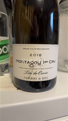 Bourgondië Montagny Premier Cru Vignerons de Buxy Tête de 2018