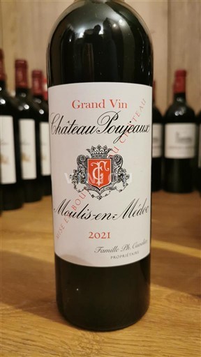 Bordeaux Moulis-en-Médoc Château Poujeaux Grand Vin 2021