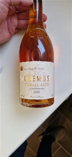 Tokaj Ikke specificeret Oremus Tokaji Aszú 5 Puttonyos 2001