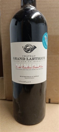 Bordeaux Saint-Émilion Grand Cru Grand Cru Château Grand Lartigue 2014