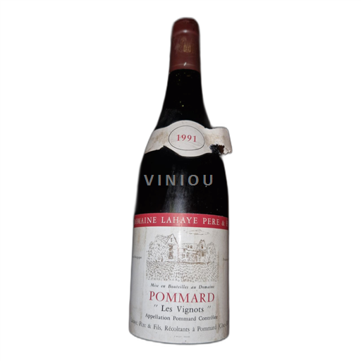 Burgund Pommard Domaine Lahaye Père & Fils Les Vignots 1991