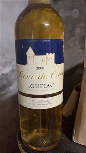 Bordeaux Loupiac Fleur de Cros 2008