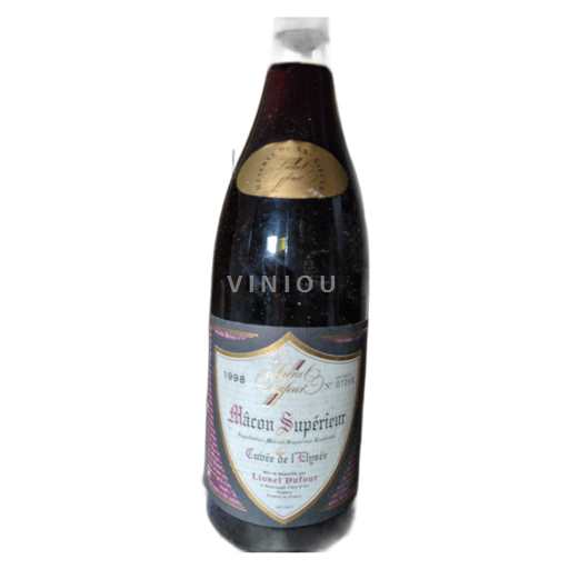 Bourgogne Mâcon et mâcon-villages Lionel Dufour de l'Élysée 1998