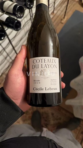 Loire Valley Coteaux du Layon Cécile Lebrun 2020